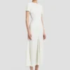Rochie midi Blaire în culoarea ivoriu Rochie midi Blaire în culoarea ivoriu