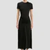 Rochie midi Blaire în negru Rochie midi Blaire în negru