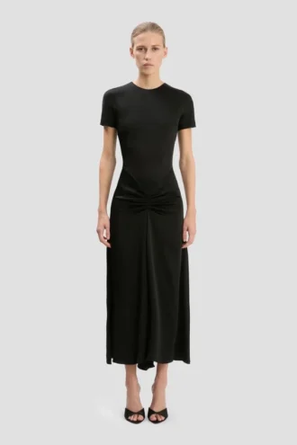 Rochie midi Blaire în negru