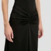 Rochie midi Blaire în negru Rochie midi Blaire în negru