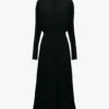 Rochie midi Dolman în negru Rochie midi Dolman în negru
