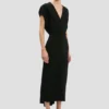 Rochie midi Edith în negru Rochie midi Edith în negru