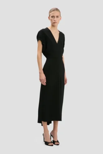 Rochie midi Edith în negru