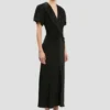 Rochie midi Eve în negru Rochie midi Eve în negru