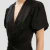 Rochie midi Eve în negru Rochie midi Eve în negru