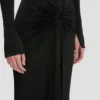 Rochie midi Frances în negru Rochie midi Frances în negru