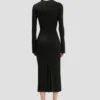 Rochie midi Frances în negru Rochie midi Frances în negru