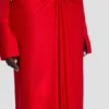 Rochie midi Frances în roșu cardinal Rochie midi Frances în roșu cardinal