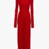 Rochie midi Frances în roșu cardinal Rochie midi Frances în roșu cardinal