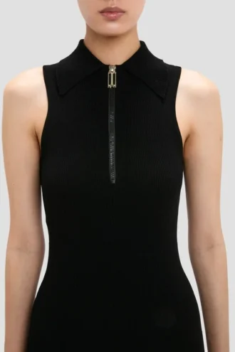 Rochie midi Mira în negru