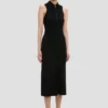 Rochie midi Mira în negru
