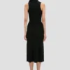 Rochie midi Mira în negru