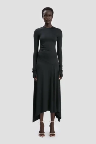 Rochie midi neagră