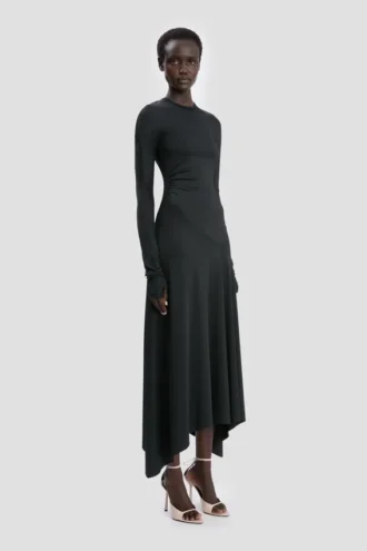 Rochie midi neagră