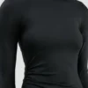 Rochie midi neagră Rochie midi neagră