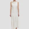 Rochie midi Posy în culoarea ivoriu Rochie midi Posy în culoarea ivoriu