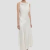 Rochie midi Posy în culoarea ivoriu Rochie midi Posy în culoarea ivoriu