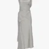 Rochie midi Posy în culoarea magneziu Rochie midi Posy în culoarea magneziu