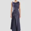 Rochie midi Posy în nuanța Eclipse Rochie midi Posy în nuanța Eclipse