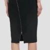 Rochie tip tricou mulată, de culoare neagră