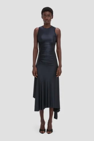 Rochie Twist în albastru închis