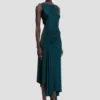Rochie Twist în albastru-verde închis Rochie Twist în albastru-verde închis