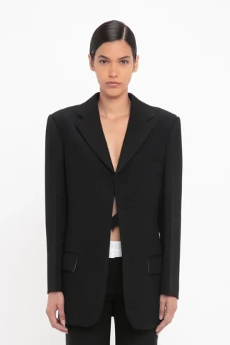 Sacou de smoking negru