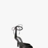 Sandale cu toc stiletto Eliza 75 din piele neagră Sandale cu toc stiletto Eliza 75 din piele neagră