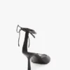 Sandale cu toc stiletto Eliza 75 din piele neagră Sandale cu toc stiletto Eliza 75 din piele neagră