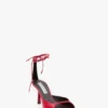 Sandale cu toc stiletto Eliza 75 din piele roșie Sandale cu toc stiletto Eliza 75 din piele roșie