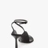 Sandale cu toc stiletto The Victoria 75, negre Sandale cu toc stiletto The Victoria 75, negre