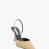 Sloane cu spate deschis 75 din bumbac nisipiu Sloane cu spate deschis 75 din bumbac nisipiu