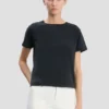 Tricou cu croială strâmtă, de culoare bleumarin Tricou cu croială strâmtă, de culoare bleumarin