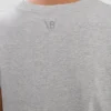 Tricou cu croială strâmtă, în nuanță gri melanj Tricou cu croială strâmtă, în nuanță gri melanj