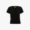 Tricou cu croială strâmtă, negru Tricou cu croială strâmtă, negru