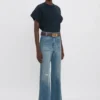 Tricou Tilly în culoarea bleumarin Tricou Tilly în culoarea bleumarin