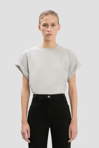 Tricou Tilly în gri melanj Tricou Tilly în gri melanj
